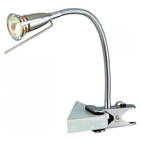 LITE SOURCE Black Metal Clamp On Lamp From The Seeker Collection LS-156PS